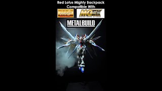 Red Lotus Workshop Guardian Backpack Mighty Strike Freedom MG MGEX Metal Build Freedom 20 [upl. by Crystie]