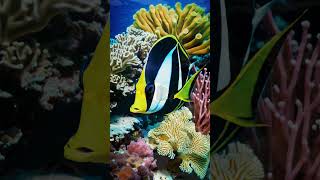 moorish idol fish sea dinosaurbehavior dog [upl. by Haye]