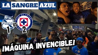 Viaje a Puebla con La Sangre Azul – Puebla vs CRUZ AZUL Apertura 2024 [upl. by Ardnohs641]