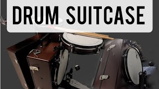 A portable drum set Testing out the Kickbox drum kit [upl. by Nicoli145]