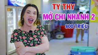 Ty Thy dự kiến năm sau mở chi nhánh 2 đầu tư hoành tráng  Ty Thy Vlog Gỏi đu đủ [upl. by Quill]