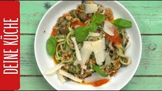 ZucchiniSpaghetti  REWE Deine Küche [upl. by Saraann]