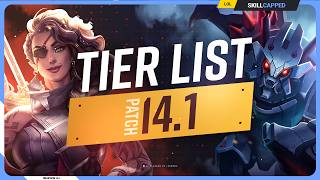 NEW TIER LIST for PATCH 141  League of Legends [upl. by Enigroeg673]