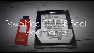 PowerMac G5 USB Boot WorkAround [upl. by Aehcim]