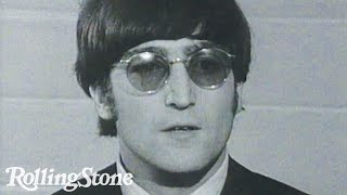 Rare John Lennon Interview Footage [upl. by Anilev]