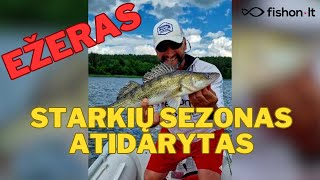 Ežeras  Starkių sezonas atidarytas [upl. by Zelten851]