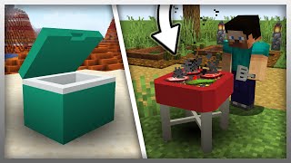 ✔️ NEW Grill and Cooler in MrCrayfishs Furniture Mod Minecraft [upl. by Asirap529]