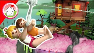 Playmobil Film deutsch  Das Glitzer Schleim Baumhaus  Geschichte für Kinder von Familie Hauser [upl. by Nulubez542]