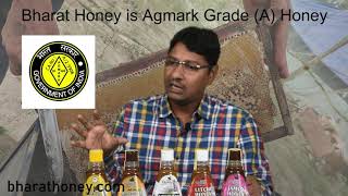 Commercial Honey vs Bharat Honey Hindi  Raw Honey Vs Commercial Honey  Organic Honey [upl. by Llecrup]