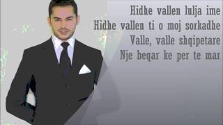 Shpat Kasapi  Valle Kosovare  Lyrics [upl. by Ayala]