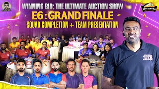 Winning Bid Season Finale  E6 The Final Showdown Who picked the best team  R Ashwin [upl. by Adnerb]