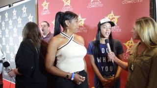 Dawnn Lewis and Shanica Knowles chat with Brett Bauer at Celebrity Connected [upl. by Pliske]