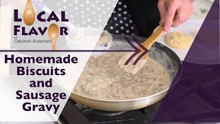 Homemade Biscuits and Sausage Gravy [upl. by Notwal]