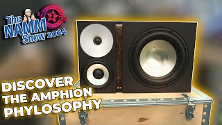 Amphion One25A Monitor WITHOUT DSP for Doby ATMOS Sound  NAMM SHOW 2024 [upl. by Munroe]