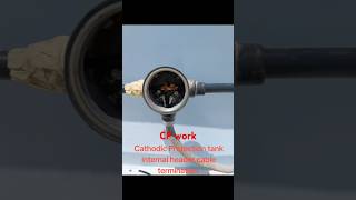 Cathodic Protection tank internal header cable installation and termination [upl. by Gert247]