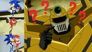 Sonic X Comparison Sonic And Knuckles Make Fun Of Yellow Zelkova Japanese VS English [upl. by Amlas]