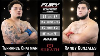 Fury 84 Terrance Chatman vs Randy Gonzales [upl. by Garda]