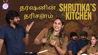 Cook With Comali Darshan in Shrutikas Kitchen  Shrutikas Delectable Prawn Surprise for Darshan [upl. by Dopp]