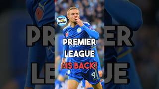 WE ARE BACK Premier League Fixture Recap premierleague manchestercity jamievardy [upl. by Noet]