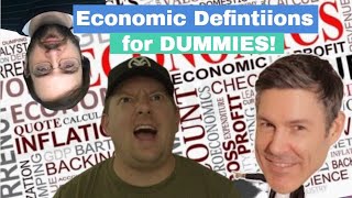 Economic Definitions for Dummies GFC inflation Stagflation QE TGA REPO market GDP etc [upl. by Woodhead]