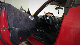 350z  Custom Suede Interior [upl. by Atikin]