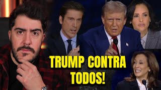 El debate mas INJUSTO de la historia Trump VS Kamala reaccionando a lo mejor y lo peor [upl. by Brotherson47]