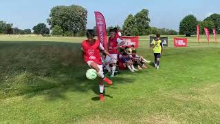 Arsenal Summer Soccer Camps UK London England [upl. by Darken]