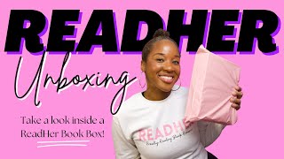 Unboxing ReadHers April Box [upl. by Ellives]