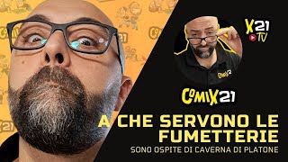 A CHE SERVONO I NEGOZI DI FUMETTI  LIVE CON cavernadiplatone E TONY [upl. by Lashar]