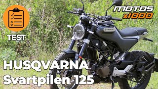 Test Husqvarna Svartpilen 125  Motosx1000 [upl. by Merill]