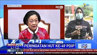 Pidato di HUT PDIP Megawati Pemilu 2024 Harus Dipastikan Berhasil [upl. by Mallen232]