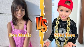 Eva María Cr Ronaldos Daughter VS Niki Toys Transformation ★ From Baby To 2024 [upl. by Garber]