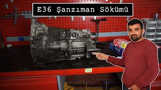 BMW E30 E36 E46 Şanzımanı Nasıl Sökülür Şanzıman İndirme [upl. by Wein994]