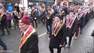 Churchill FB No1  ABOD Shutting The Gates Parade 021223 4K [upl. by Zed]