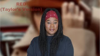 Taylor Swift  Red Taylors Version Reaction [upl. by Bluefarb455]