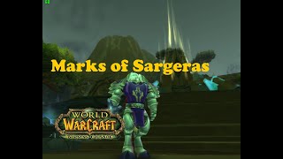 World of Warcraft Quests  Marks of Sargeras [upl. by Olwen]