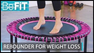 Rebounder for Weight Loss Workout BeFiT Trainer Open House Lauren Roxburgh [upl. by Mirelle]