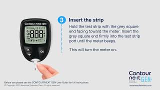 Blood glucose testing  CONTOUR NEXT GEN  mgdl  United States [upl. by Mordy]