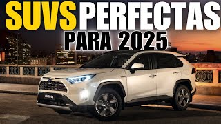 12 SUV s PERFECTAS para COMPRAR en 2025  LAS MEJORES SUVS QUE NO TE FALLARAN [upl. by Midis937]