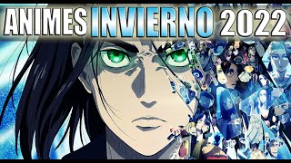 ESTRENOS ANIME INVIERNO 2022 [upl. by Llarret2]