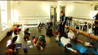 Cari Stemmler Teaches Dancer Alignment for Minnesota Dance Medicine [upl. by Ahaelam780]