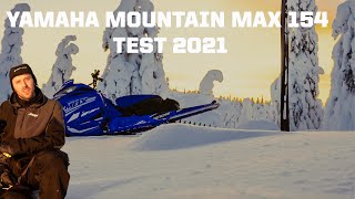 YAMAHA MOUNTAIN MAX 2021 TEST ENGLISH SUBTITLES [upl. by Nyrroc]