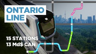 Comment lOntario Line Transformera le Métro de Toronto [upl. by Durant]