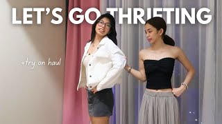 THRIFT SHOPPING IN MAKATI  HAUL [upl. by Ridglee]