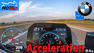 BMW F900R 2023  ACCELERATION  Gopro GPS and DRAGY measured [upl. by Notslar]