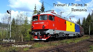 Diverse trenuri prin România  Trains in Romania [upl. by Akehsyt]