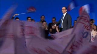 Hollande ironise sur lentrée en campagne de Sarkozy [upl. by Spillihp38]