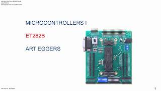 ET28200 Introduction to Microprocessors Introduction [upl. by Adnawat]