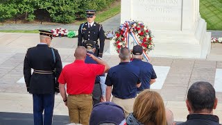 80 veterans visit Washington DC on Honor Flight [upl. by Amirak]