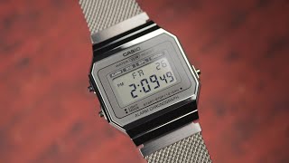 Is This New SuperThin Casio BETTER Than The Legendary F91W  Casio A700 Review [upl. by Missie]